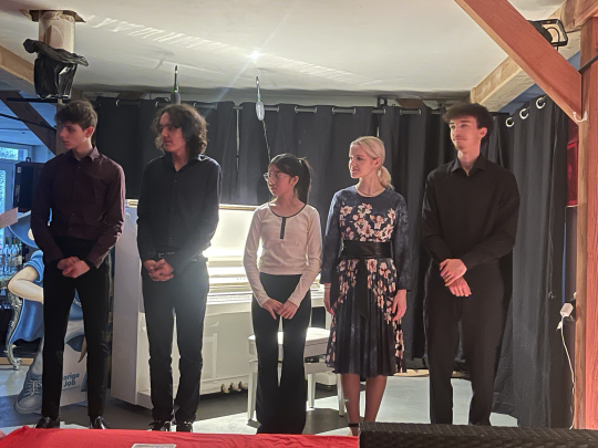 Benefietconcert leerlingen Marj&egrave;s Benoist